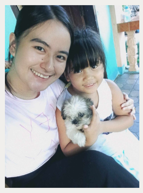 Angelica au pair at Super Nanny Au Pair Services.